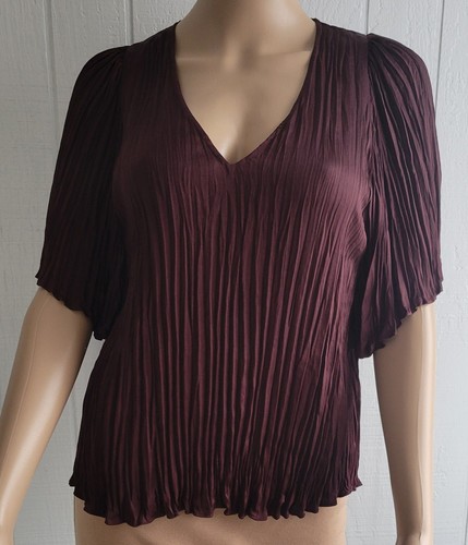 Vince nwot blouse burgundy - blouse,