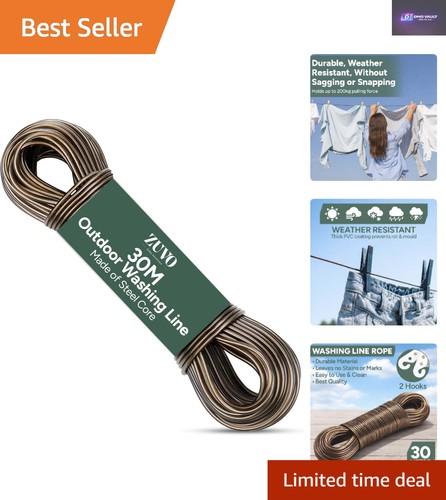 Reliable 30m clothesline wire - 30m,