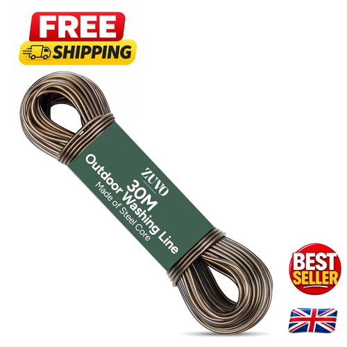 Strong 30m washing line - washing,