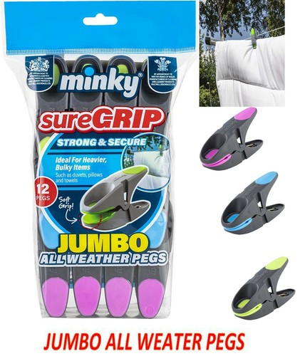 12pk minky jumbo sure grip - jumbo,