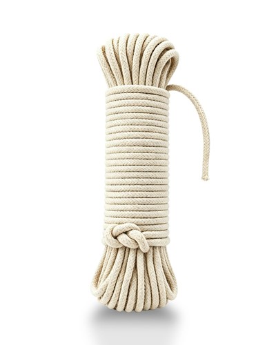 Braided cotton rope 100 - ft, ×